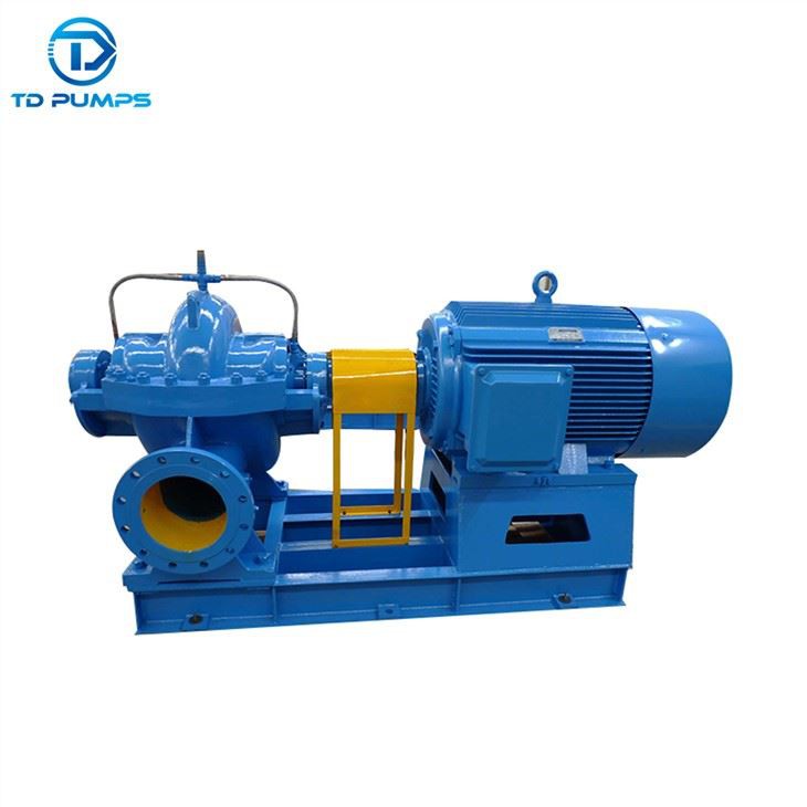 Durable Using Low Price Double Suction Hebei Tongda Low Noise Horizontal Clean Water Pump