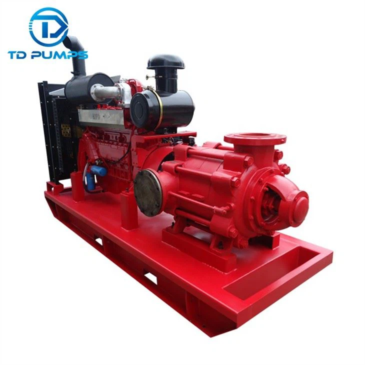 Industrial Water Disposal Spray Irrigation Chinese DG Horizontal Stainless Steel Multistage Water Pump